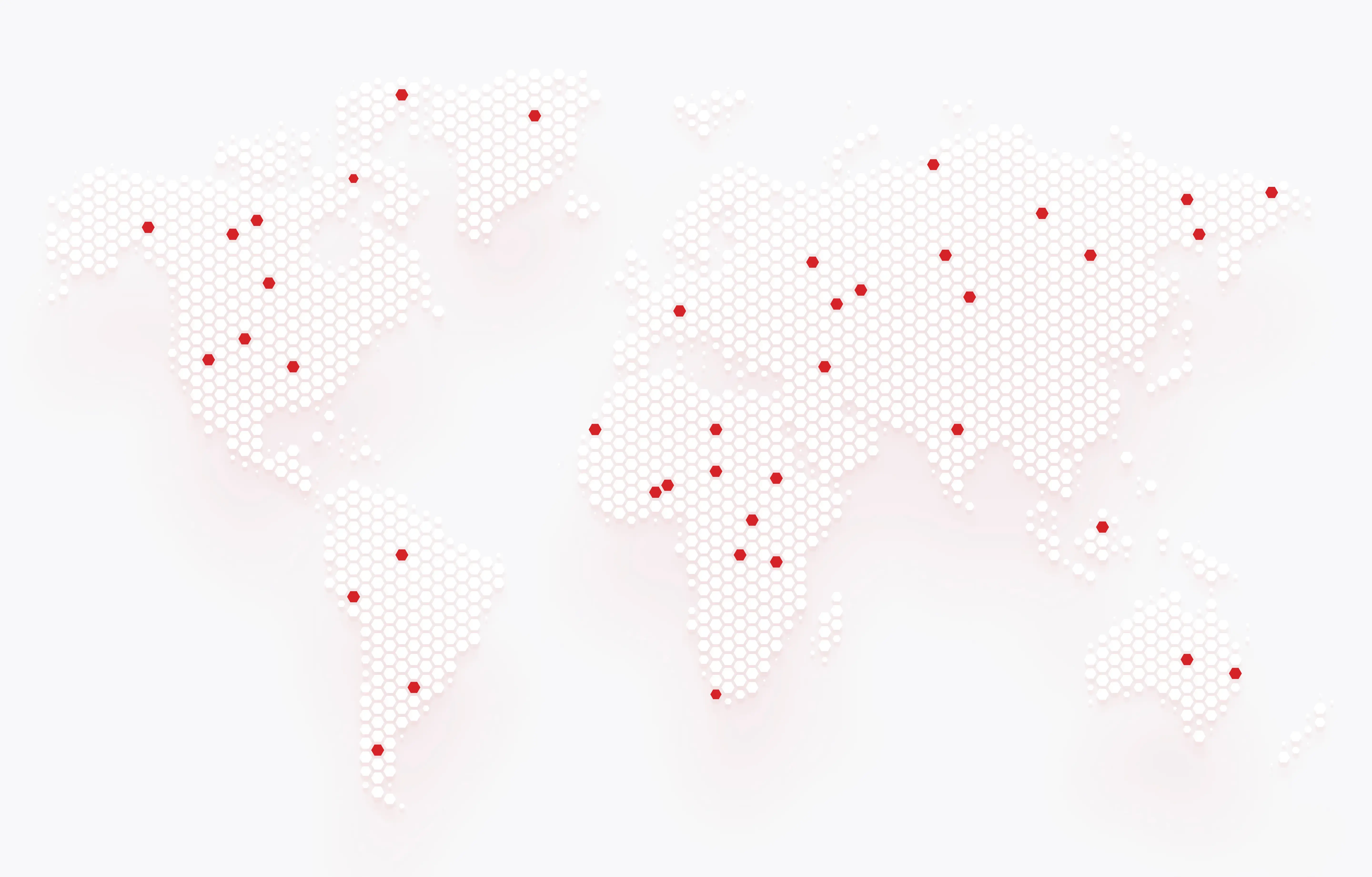 map with dots
